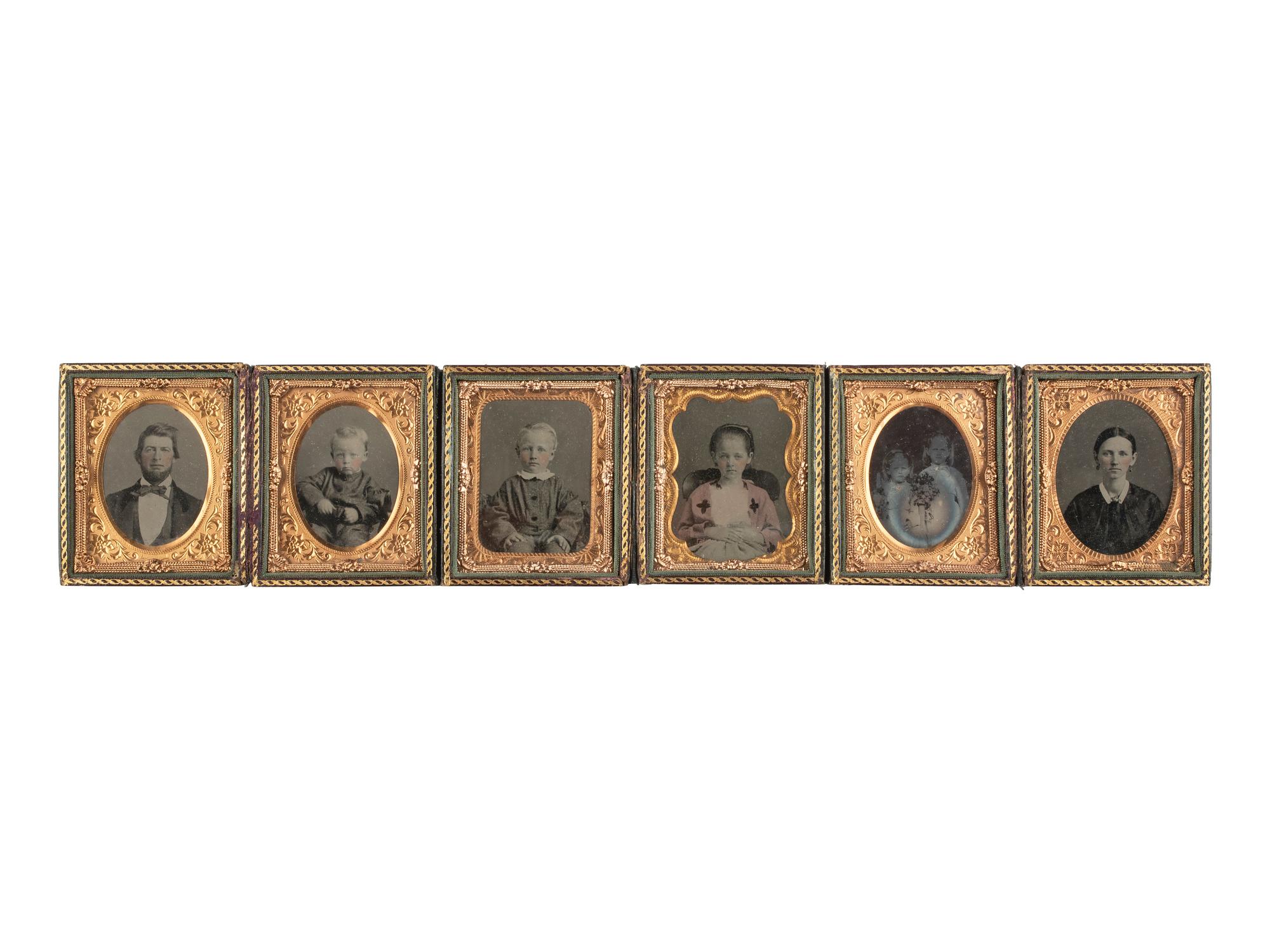 [EARLY PHOTOGRAPHY]. 27 assorted cased images.