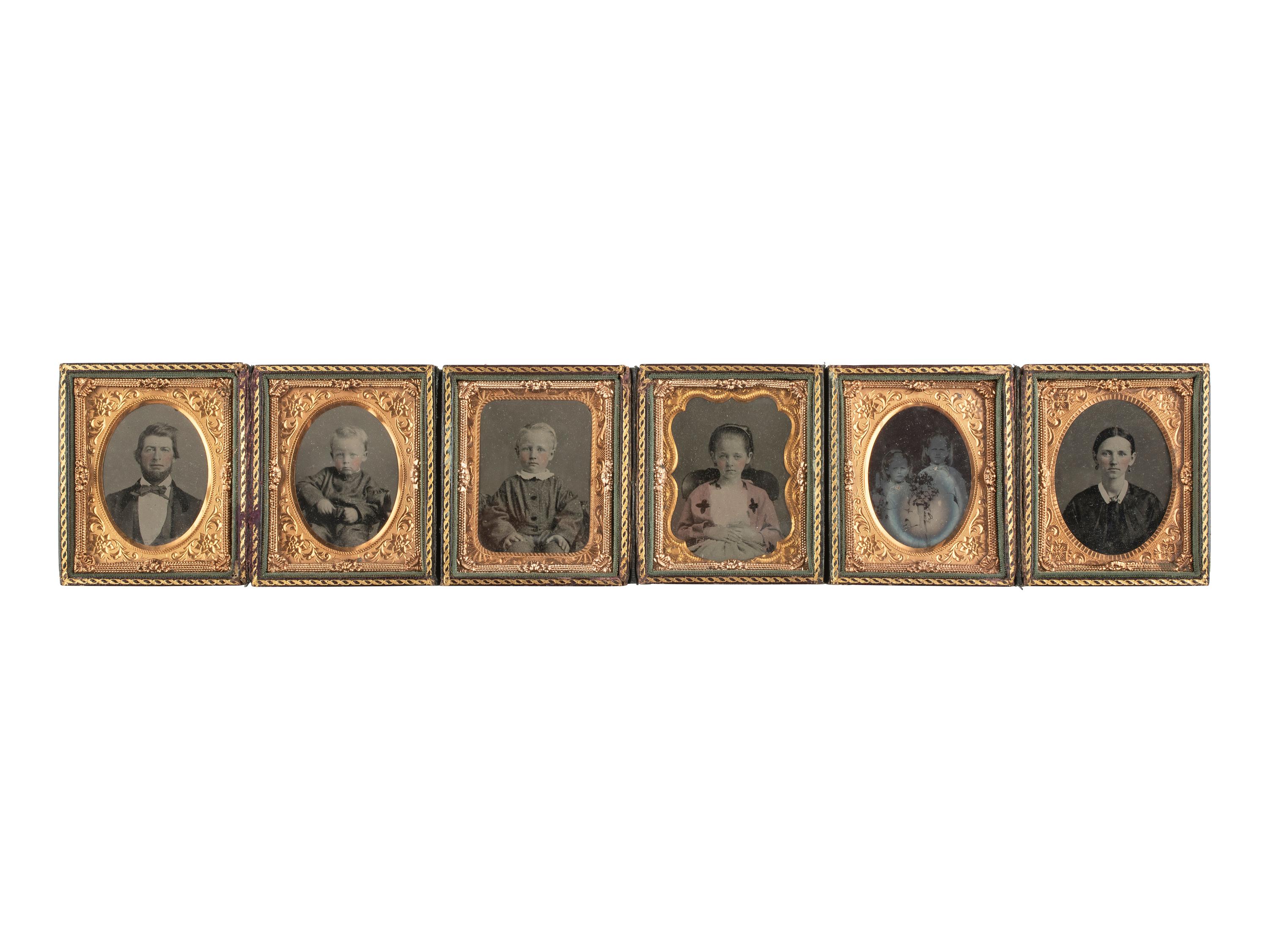 [EARLY PHOTOGRAPHY]. 27 assorted cased images.
