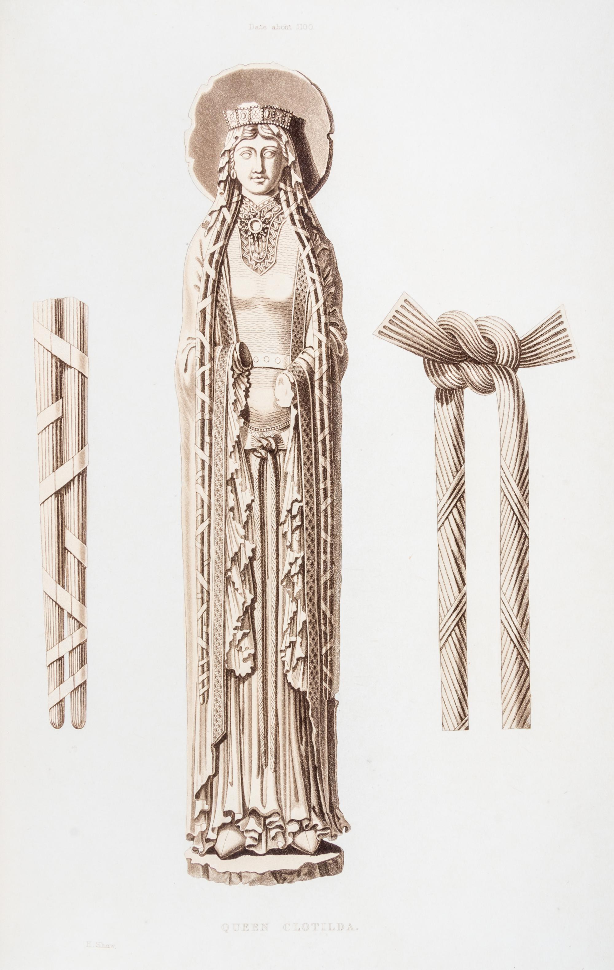 SHAW, HENRY, Dresses and Decorations of the Middle Ages. London, 1843. First edition.