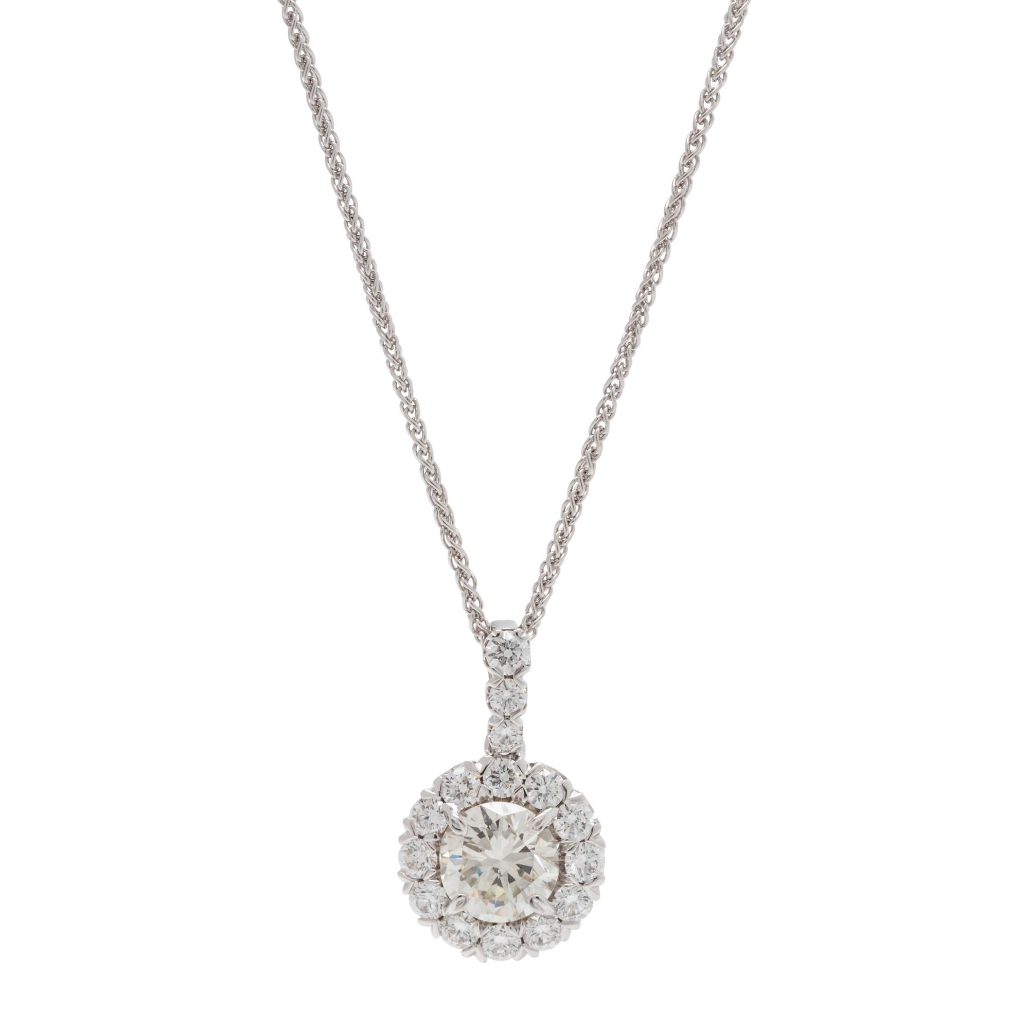 CHRISTOPHER DESIGNS, DIAMOND PENDANT/NECKLACE