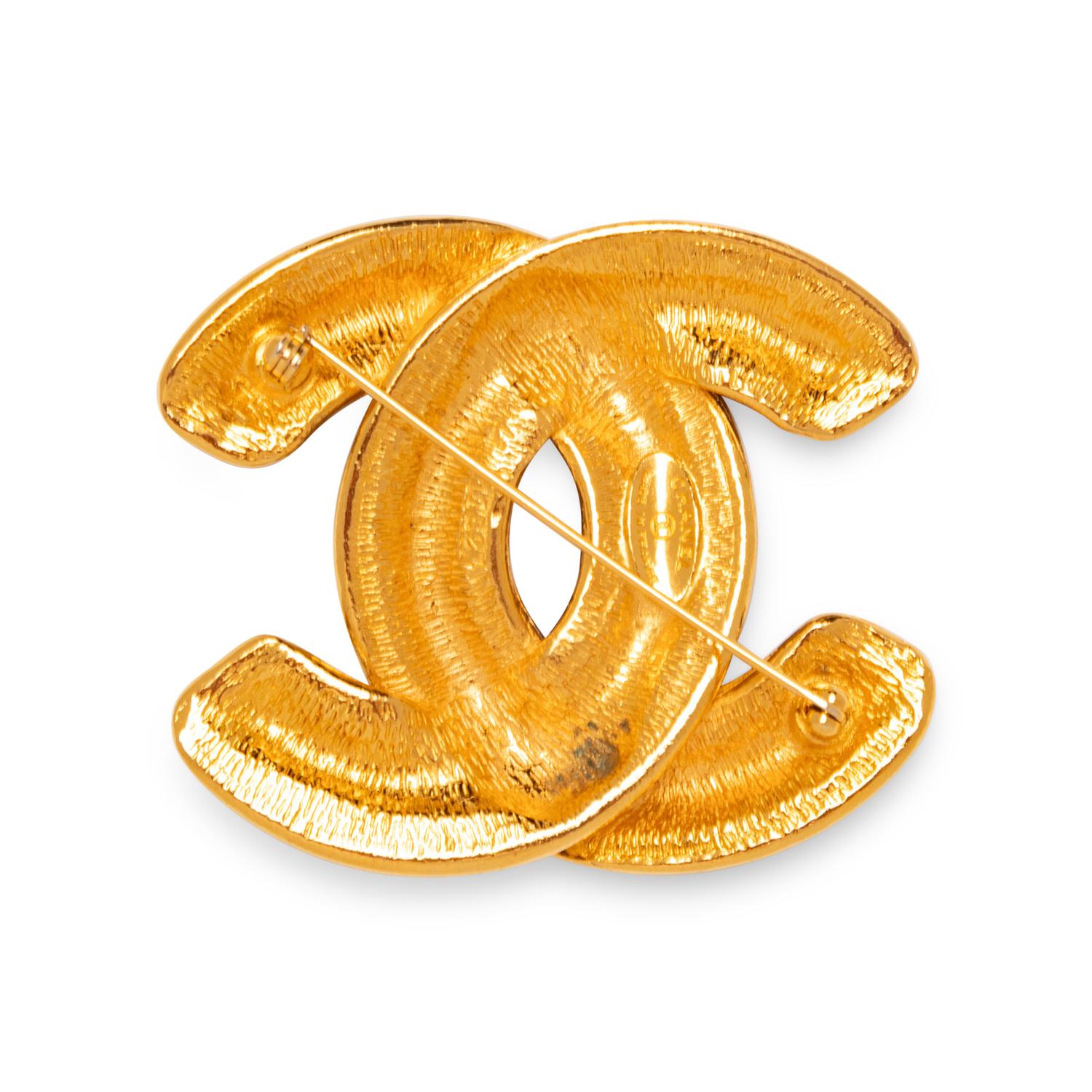 Chanel, Quilted CC Brooch