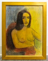 August Mosca, (American/Italian, 1909–2002), Traci 4/9/93