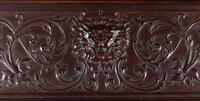 A Renaissance Revival Carved Mahogany Slant-Front Bureau