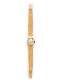 OMEGA, 14K YELLOW GOLD WRISTWATCH
