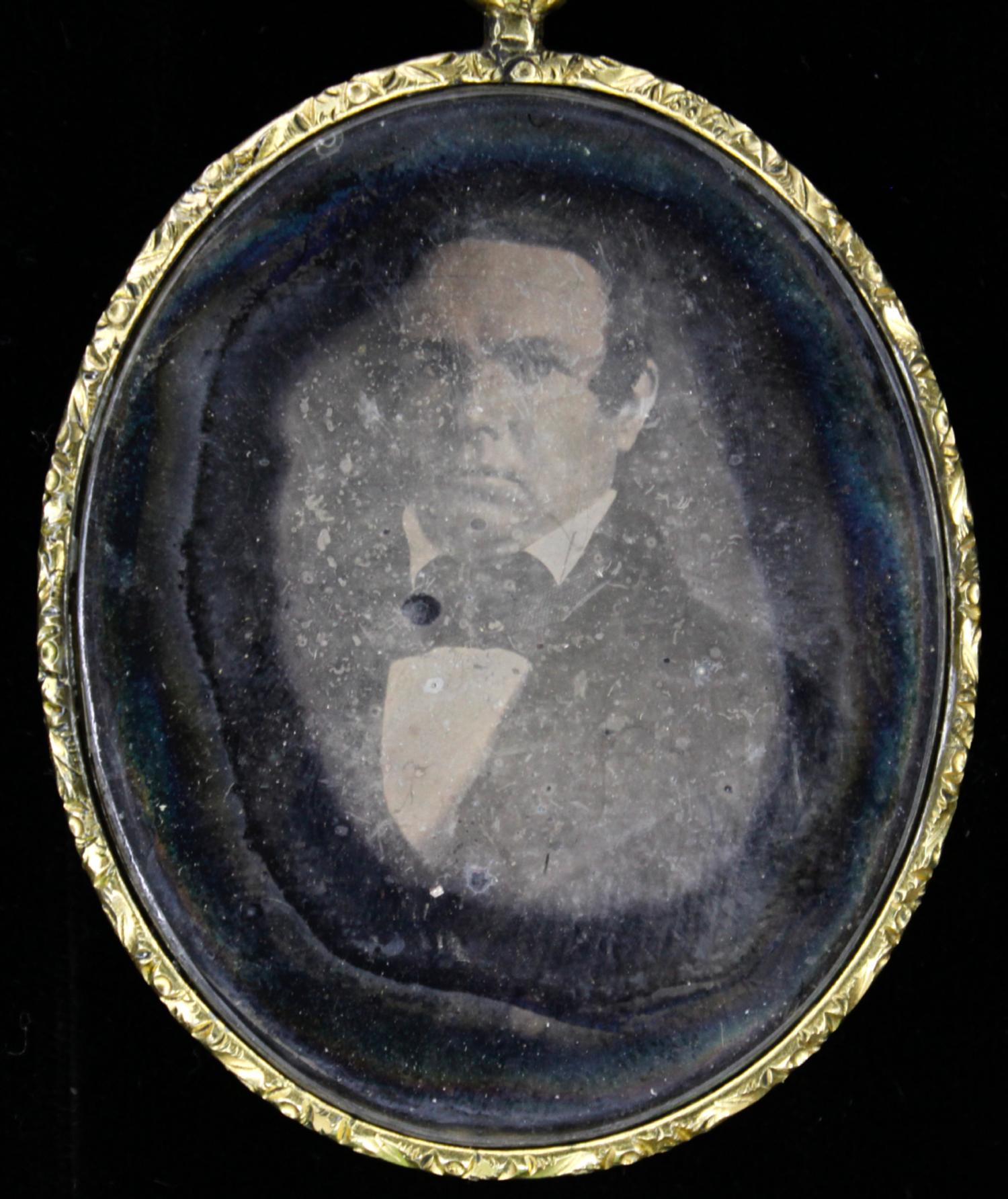 [Daguerreotypes] Pair of Daguerreian Lockets on Chain