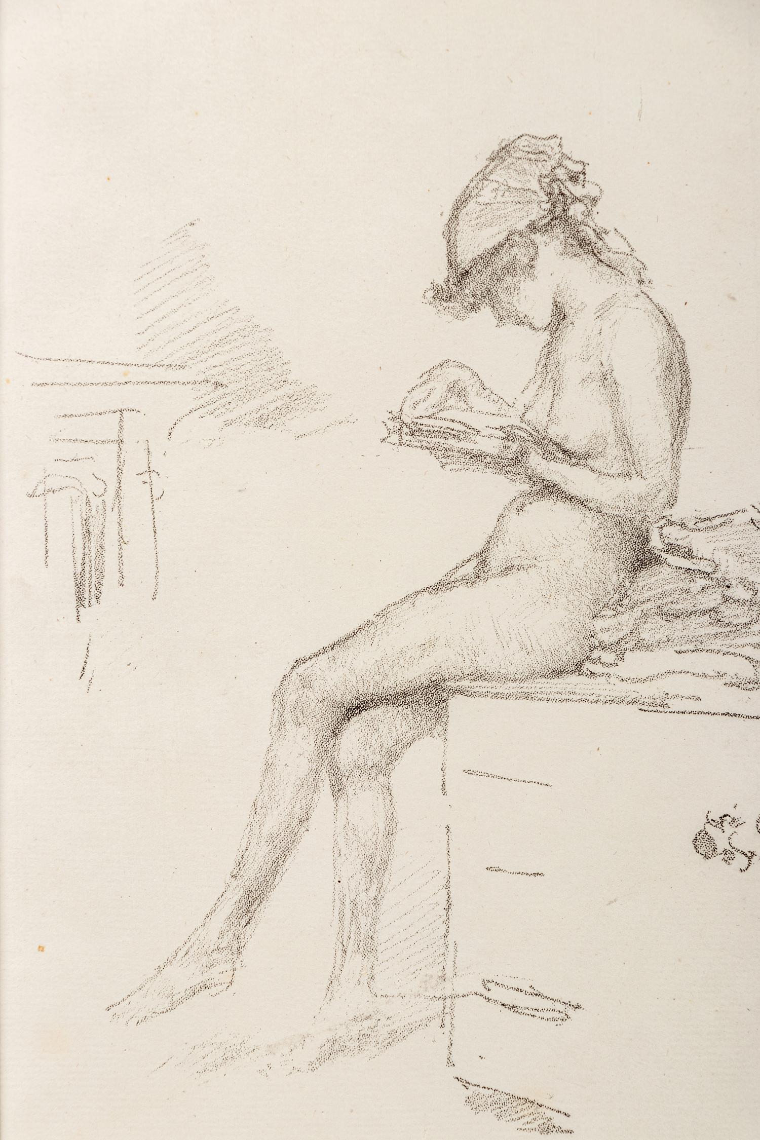 The Little Nude Model, Reading , 1889-1890