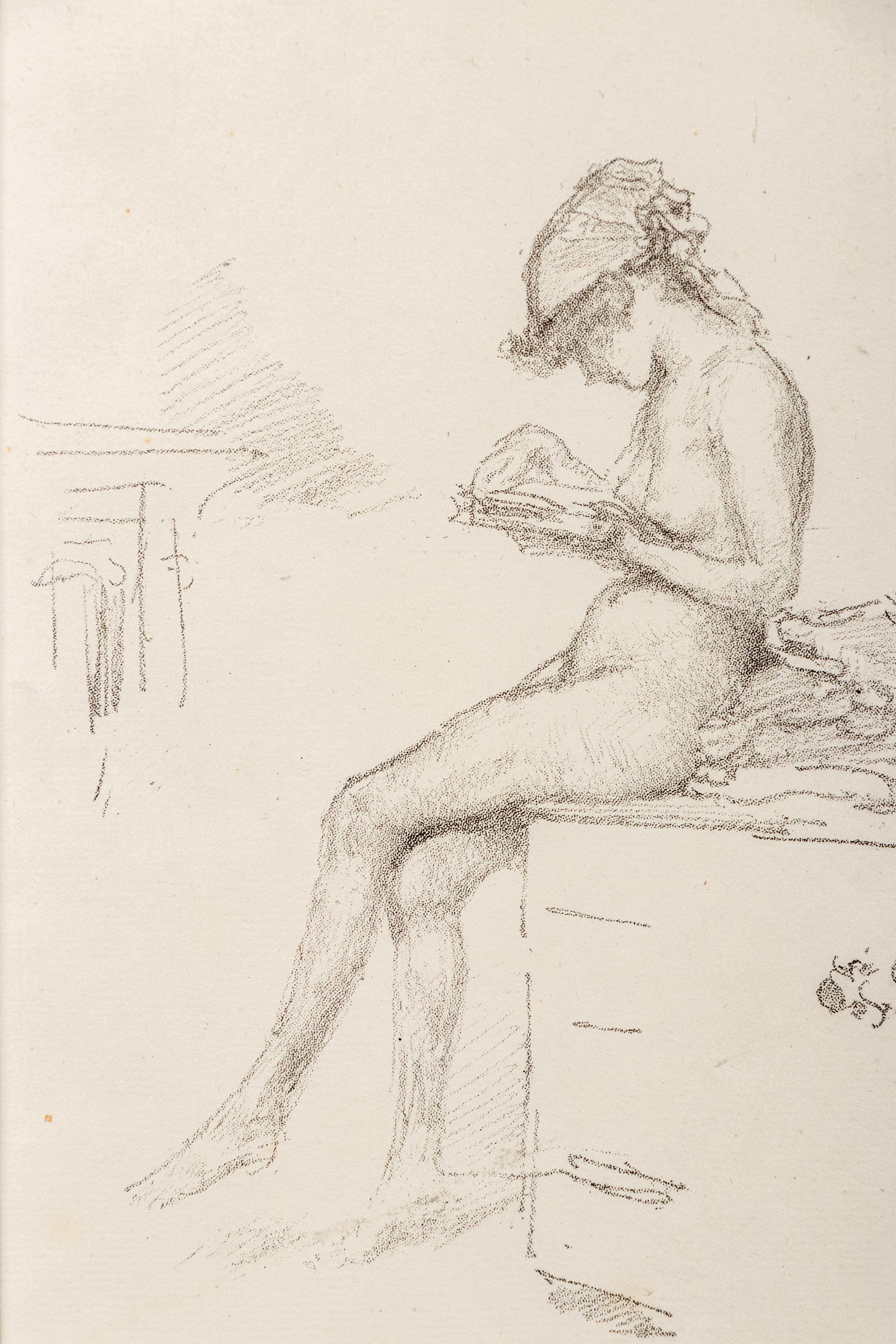 The Little Nude Model, Reading , 1889-1890