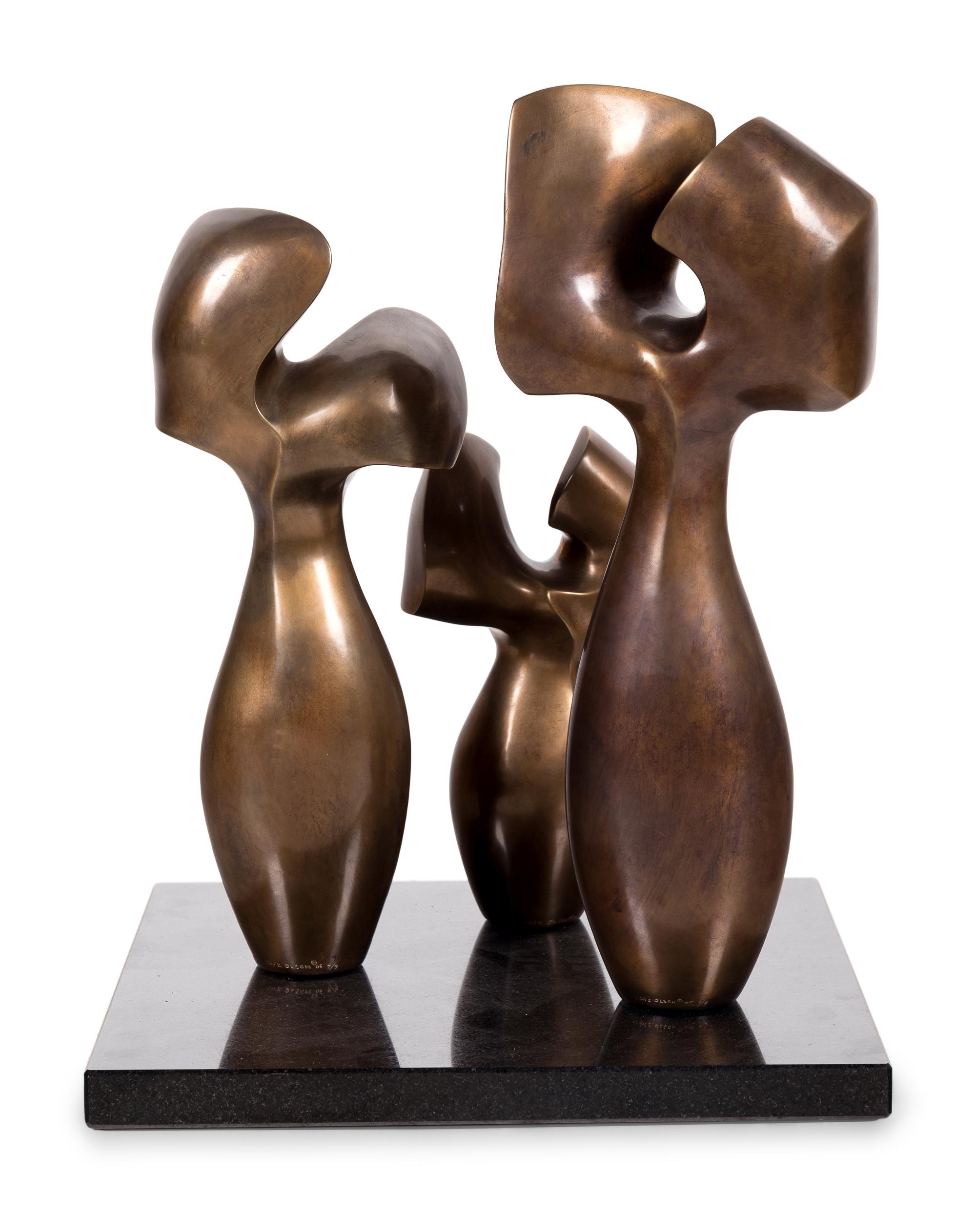 Untitled (Abstract Figural Group)