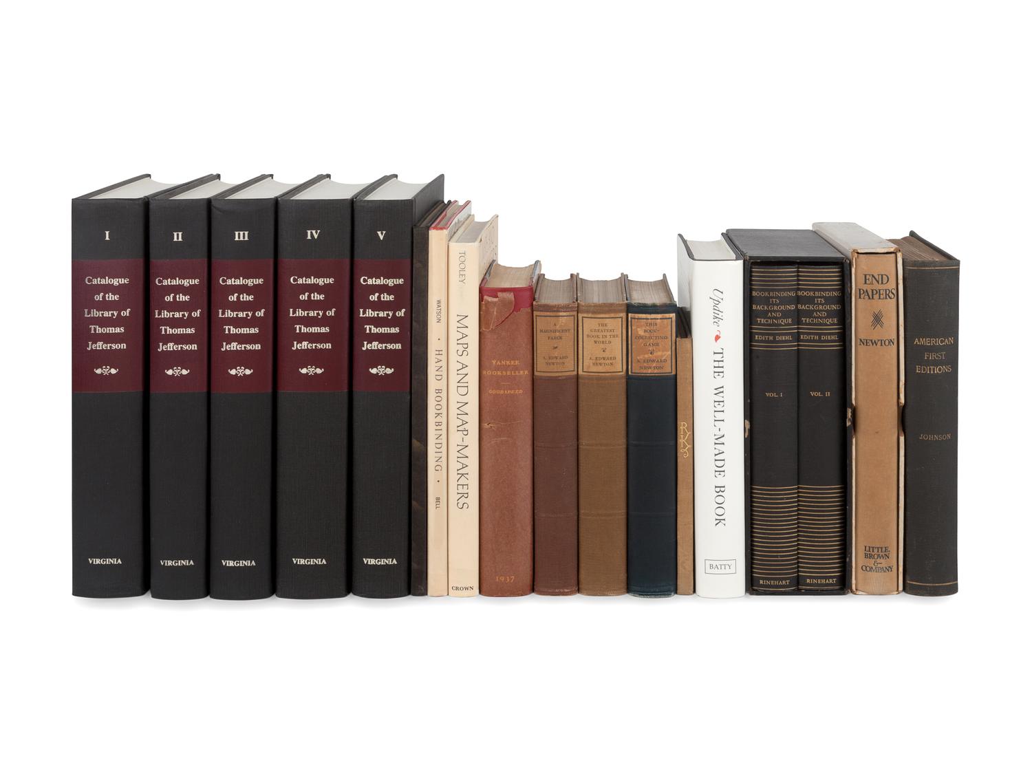 [BIBLIOGRAPHY—BOOKS ABOUT BOOKS]. A group of 13 works, including: