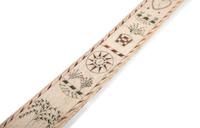 A Scrimshaw Decorated and Polychromed Painted Whalebone Busk