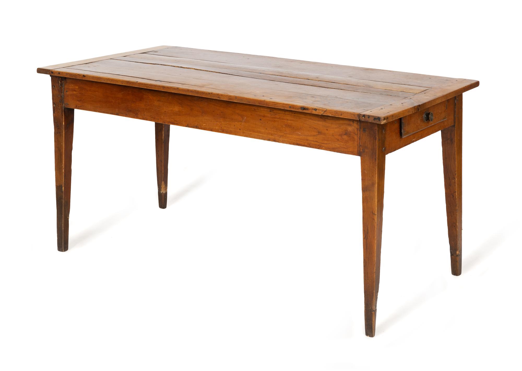 A Continental Fruitwood Tavern Table