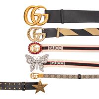 GUCCI, SIX BELTS