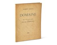 [Art] [Dominguez, Oscar] Ganzo, Robert. Domaine