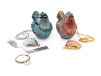 Two Judith Leiber Bird Minaudières