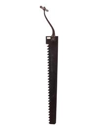 Four Wrought and Cut Iron and Wood Farm Saws