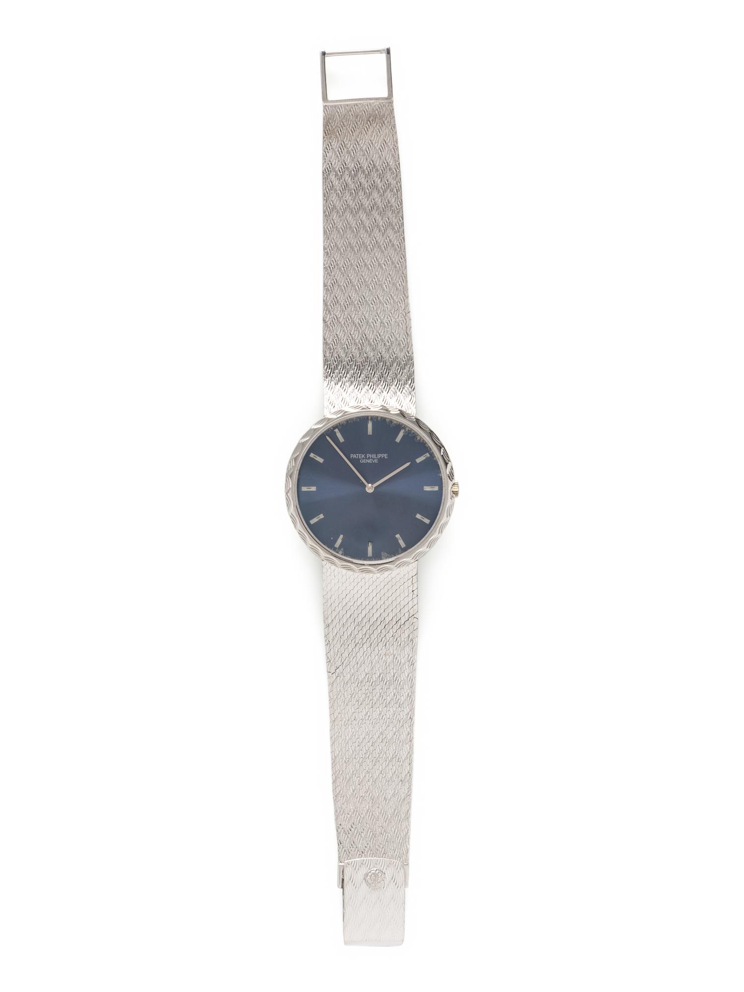 PATEK PHILIPPE, REF. 3588/2 18K WHITE GOLD WATCH