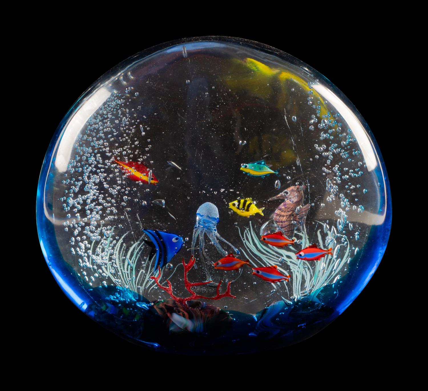 A Murano Art Glass Aquarium — 20TH CENTURY
