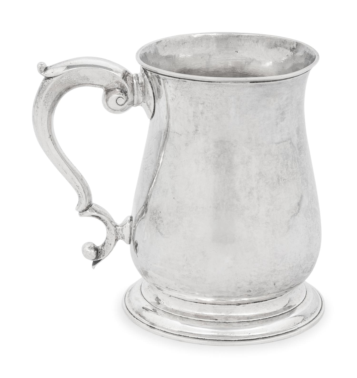 A George II Silver Cann