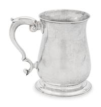 A George II Silver Cann