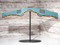 Cheyenne Beaded Buffalo Hide Dress Yoke