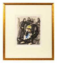 Jacob pleurant Joseph (Jacob Weeping for Joseph), (from the Bible Series )