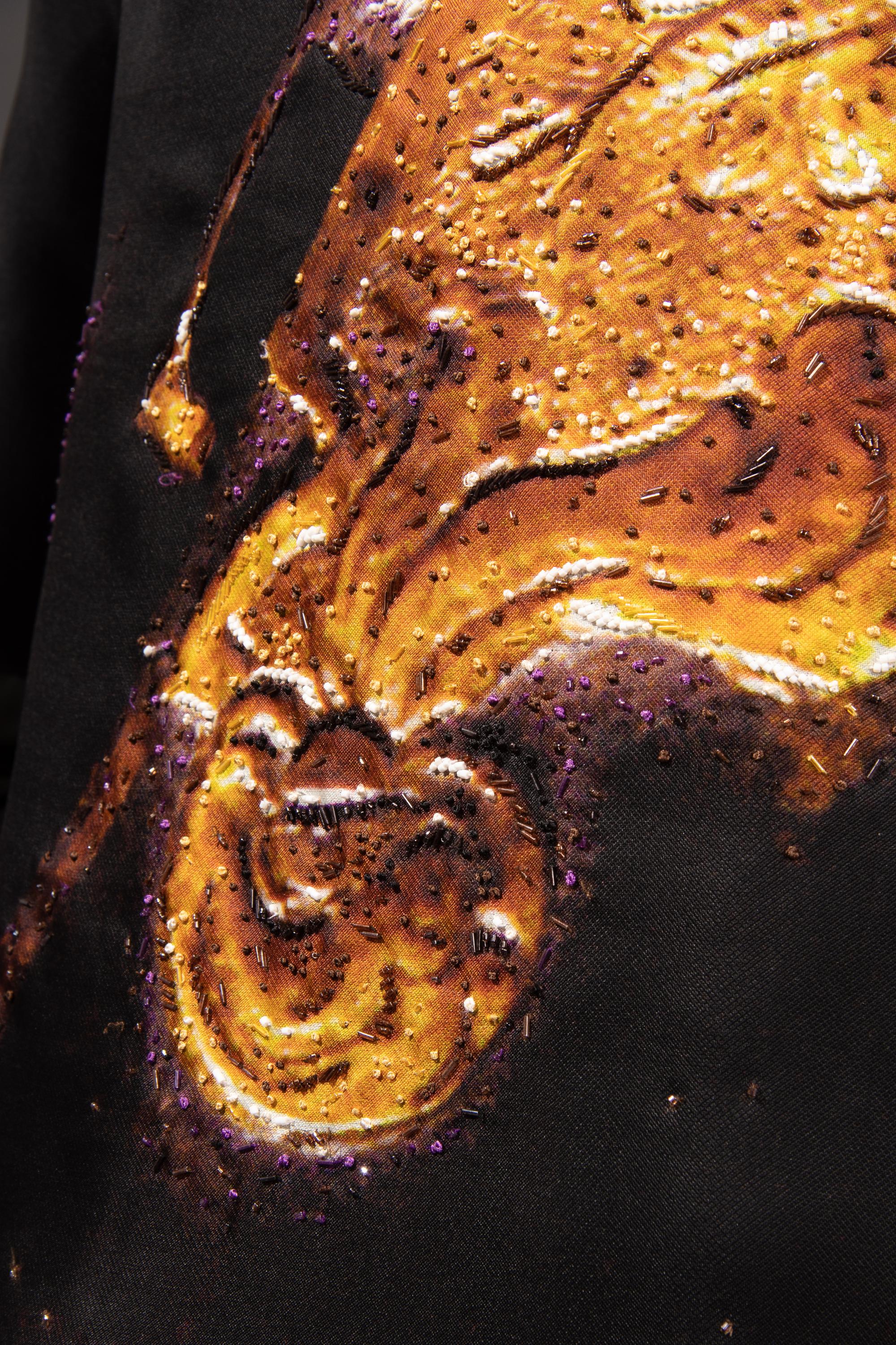 Printed and Embellished Silk Jacket, Attributed to Ralph Rucci