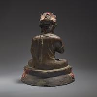 A Chinese Bronze Figure of a Seated Buddha, Ming Dynasty — 明 銅坐佛