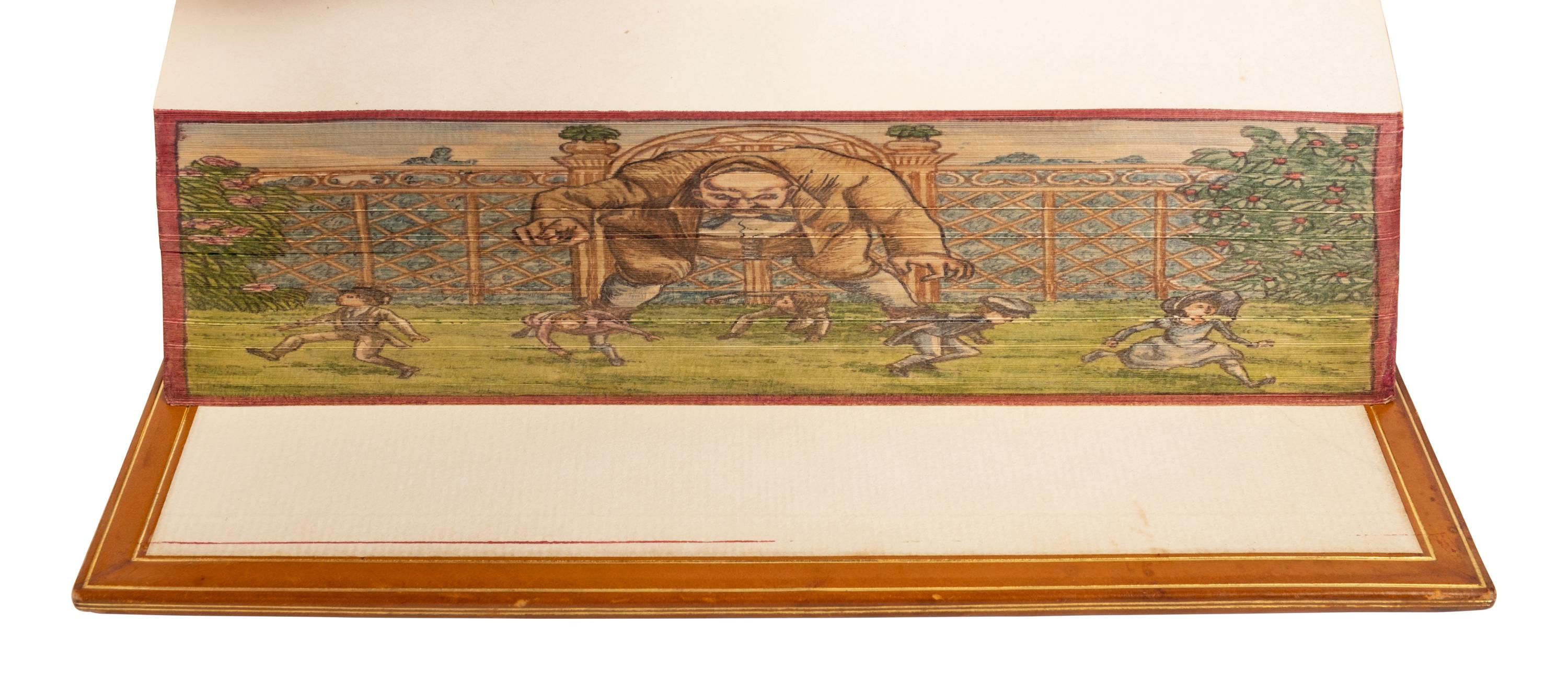 [Fore-Edge Painting]. Wilde, Oscar (1854-1900). The Works . London: Collins, [1931].