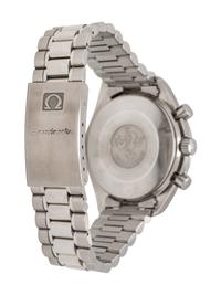 OMEGA, STAINLESS STEEL 'SPEEDMASTER REDUCED' WATCH WITH OMEGA BRACELET