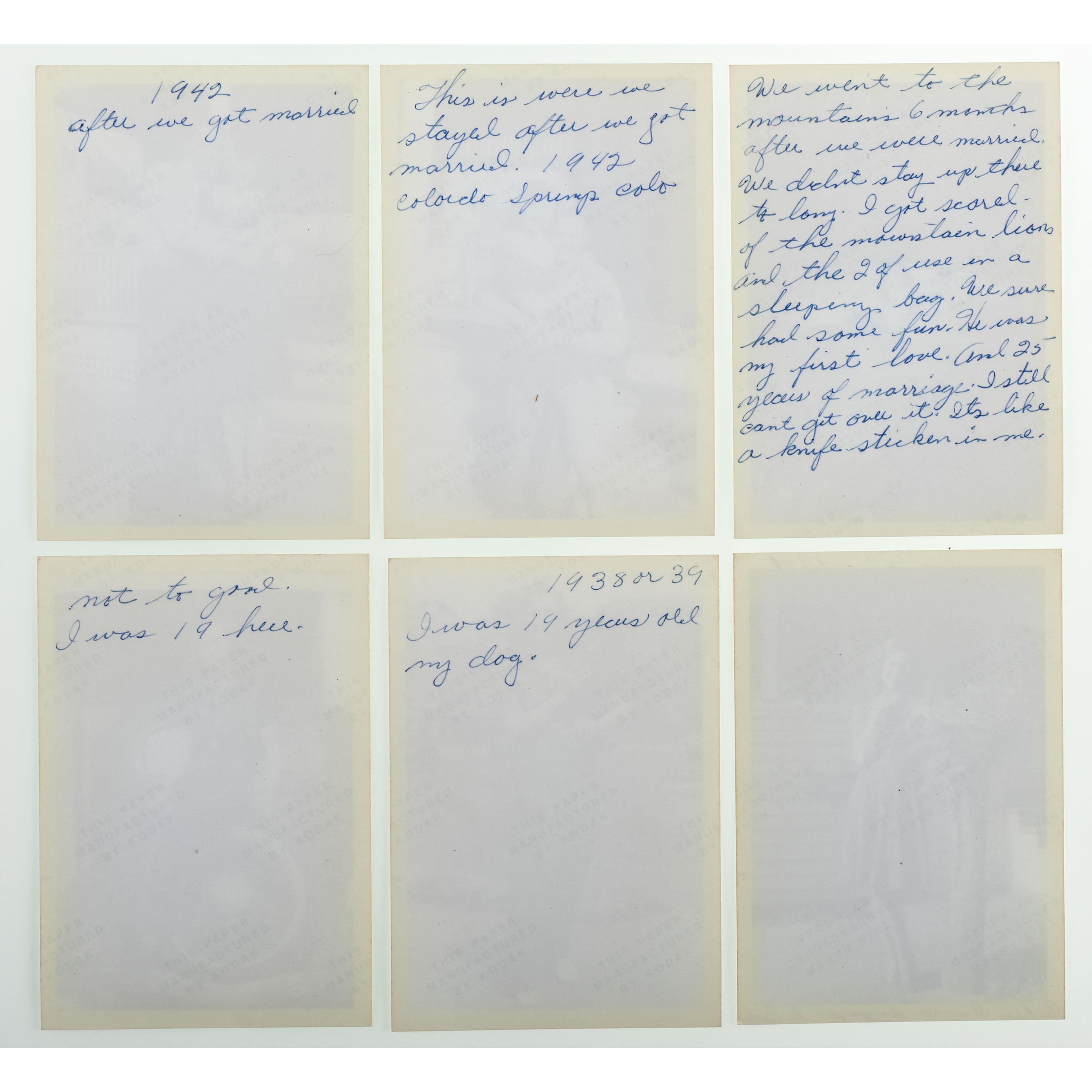[WORLD WAR II]. SHUMARD, Sgt. Robert (1920-1967). Archive identified to Enola Gay Assistant Flight Engineer Robert Shumard, incl. photographs, autograph, and other personal ephemera.