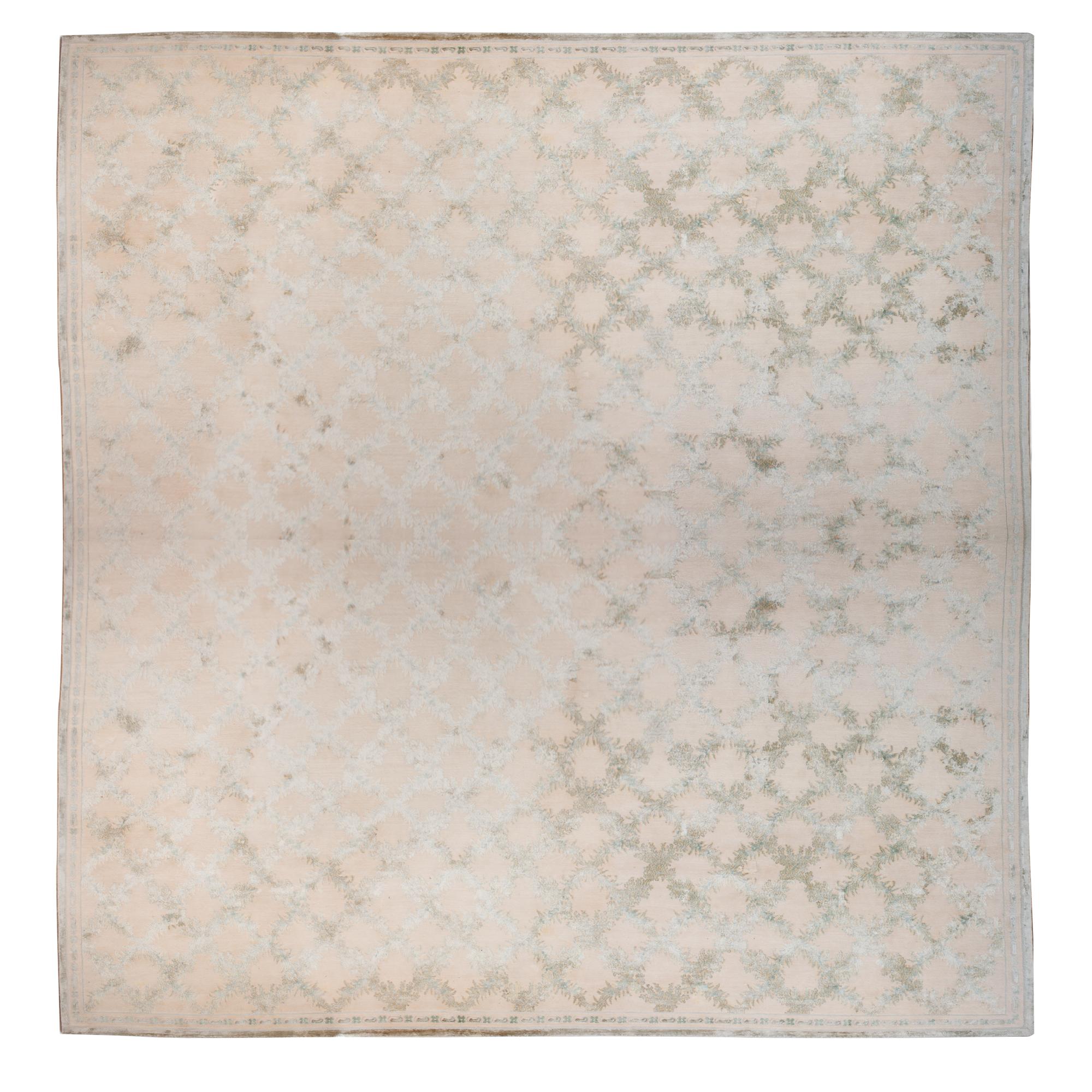 A Contemporary Nepalese Wool and Silk Rug by Stark 22 feet 7 inches x 17 feet 7 inches. — 20TH CENTURY