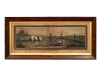A Set of Sixteen English Hand-Colored Sporting Engravings