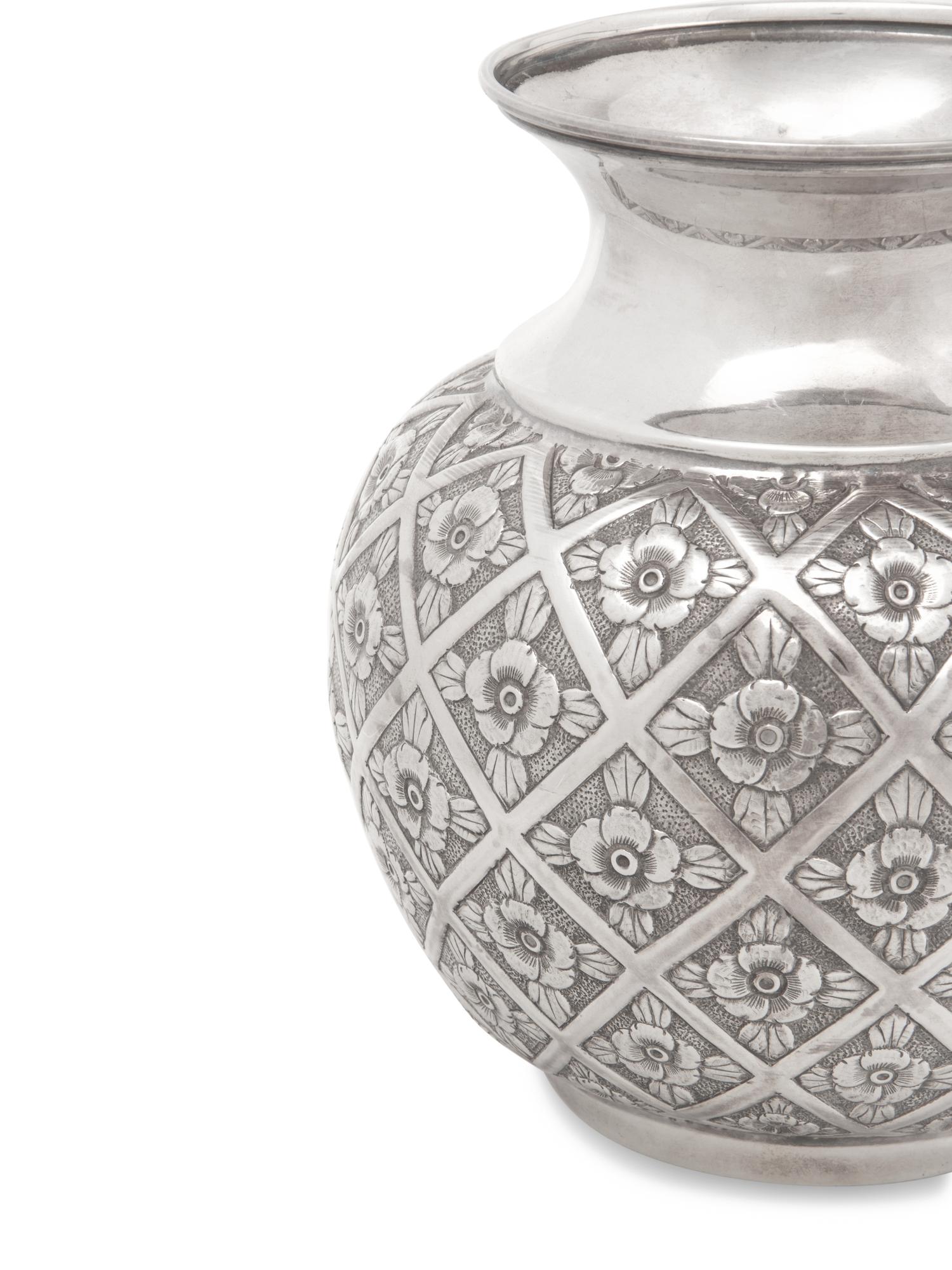 A Silver Vase