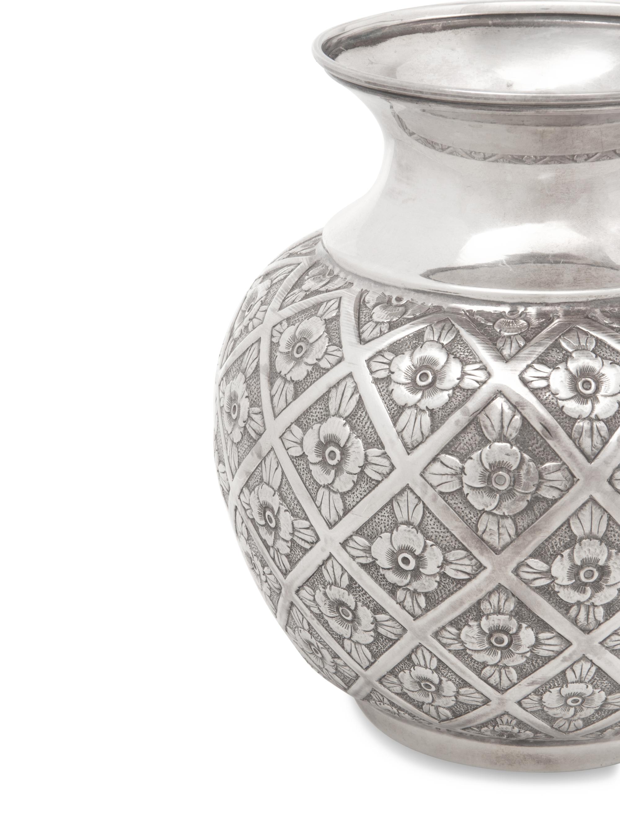 A Silver Vase