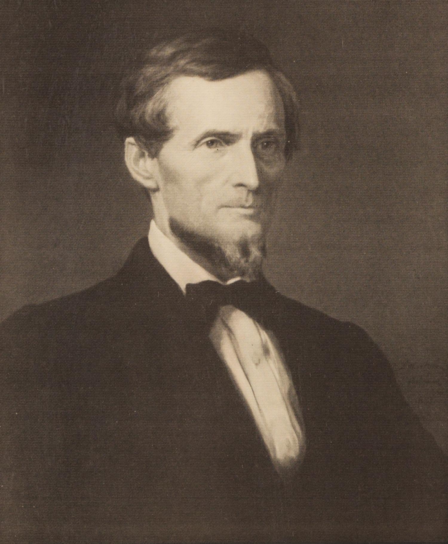 DAVIS, Jefferson (1808-1889). Autographed letter signed ("Jefferson Davis"), as Secretary of War, to A.O. Nicholson, 14 September 1855.