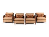 Four Contemporary Armchairs