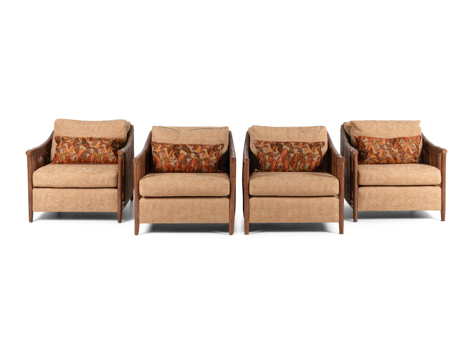 Four Contemporary Armchairs