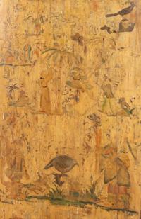 A Venetian Painted Secretary Bureau