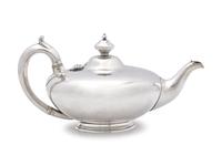 A Victorian Silver Teapot