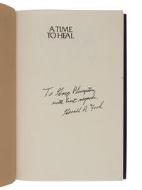 [U. S. POLITICAL FIGURES - SIGNED]. A group of 3 works, signed by Gerald Ford, Colin Powell, and Condoleeza Rice, comprising: