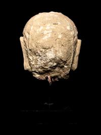 Three Gandharan Fragmentary Stucco Heads