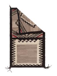 Navajo Double Saddle Blanket [Rug]