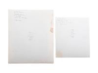 [DAVIDSON, Bruce, photographer (b. 1933)]. Pair of photographs of Mother Brown at age 110, New York City. Printed after 1962.