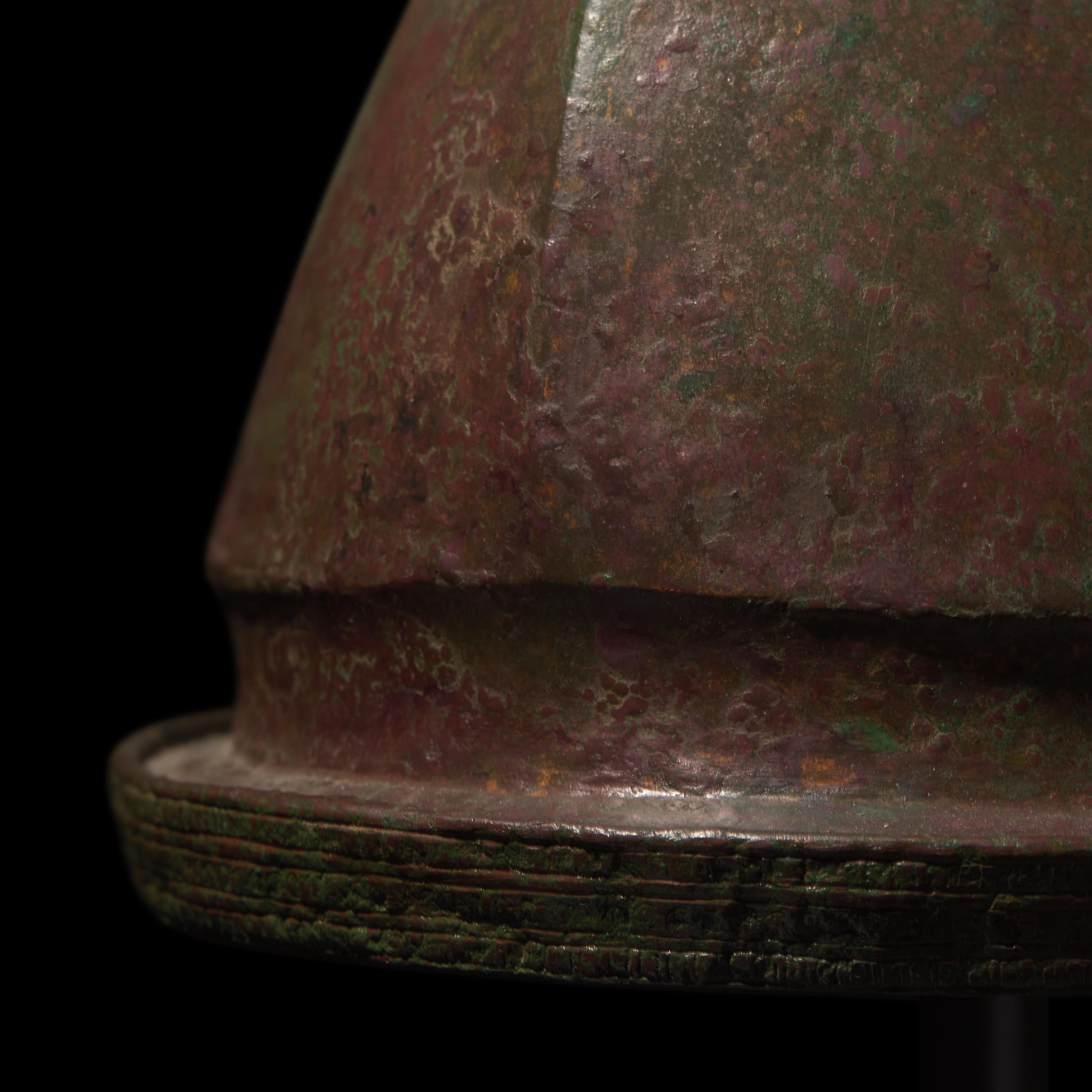An Etruscan Bronze Helmet