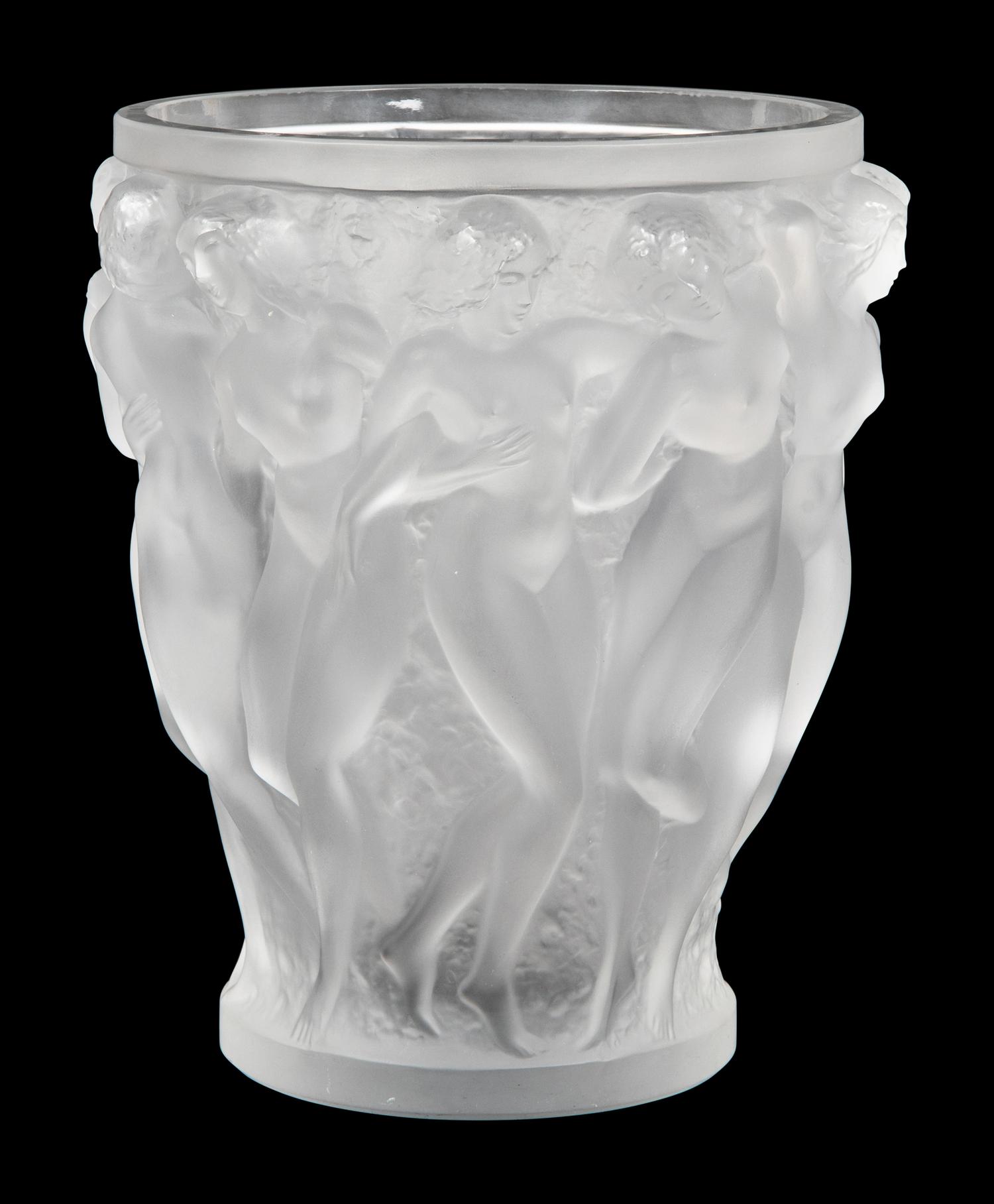 A Lalique Bacchantes Vase
