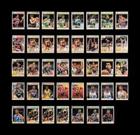 A Collection of 1987 Fleer Signed Autograph Basketball Cards (79)