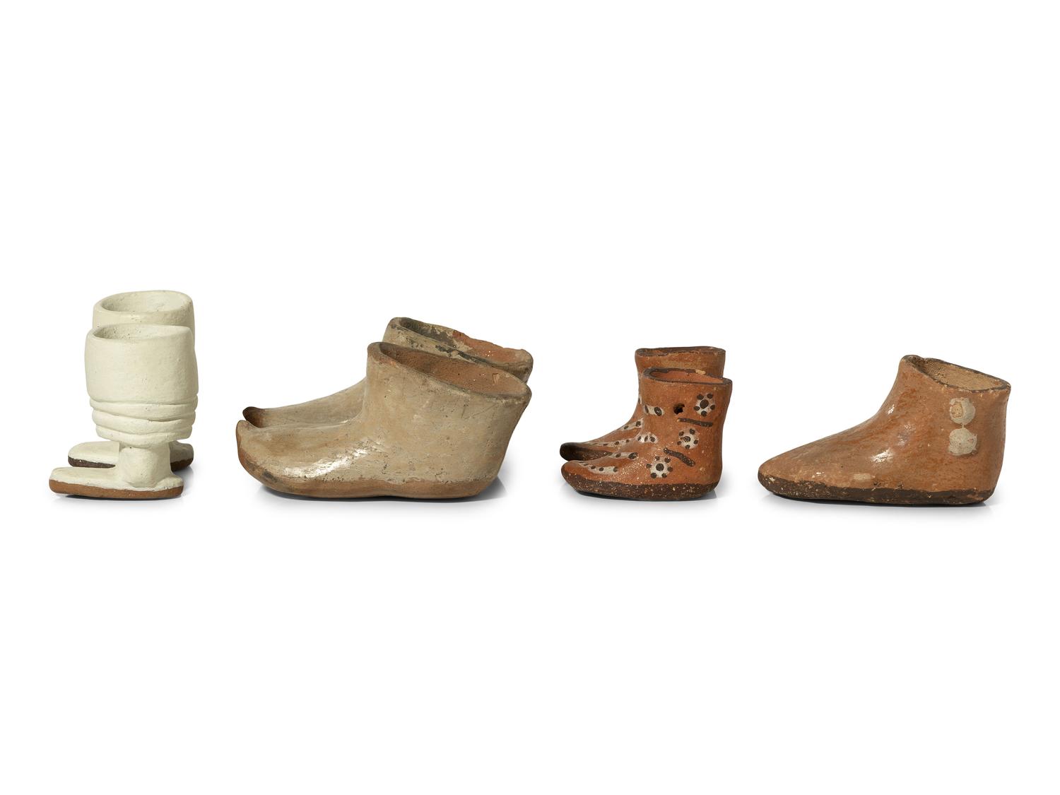 Pueblo Pottery Moccasins