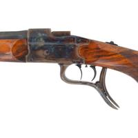 **Carl Backmund Falling Block Rifle in 7.7x46mm