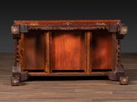 A Chippendale Style Shell-Carved Mahogany Dressing Table