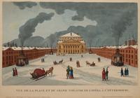 A Hand-Colored Engraving by Frederic Dubois (French, 1770/75-1815) After Courvoisier